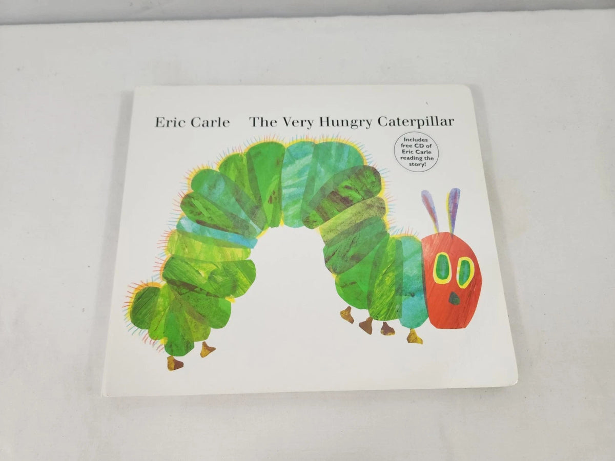 2007 - The Very Hungry Caterpillar by Eric Carle w/Audio CD - Books - ThrowbackBuys - ResellerDoor