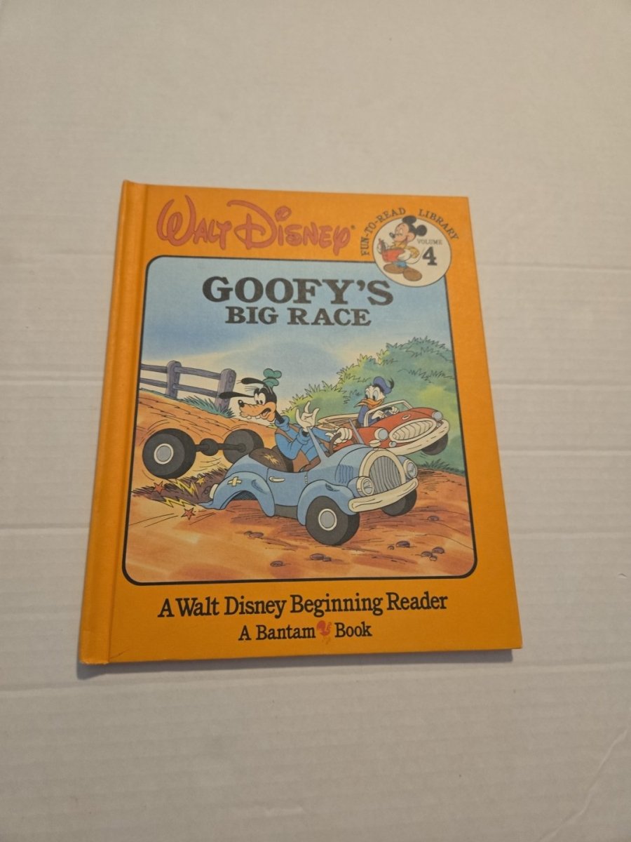 Goofy's Big Race Book 1986 Disney Fun - To - Read Library Volume 4 - Books - ThrowbackBuys - Amanda's Awesome Finds