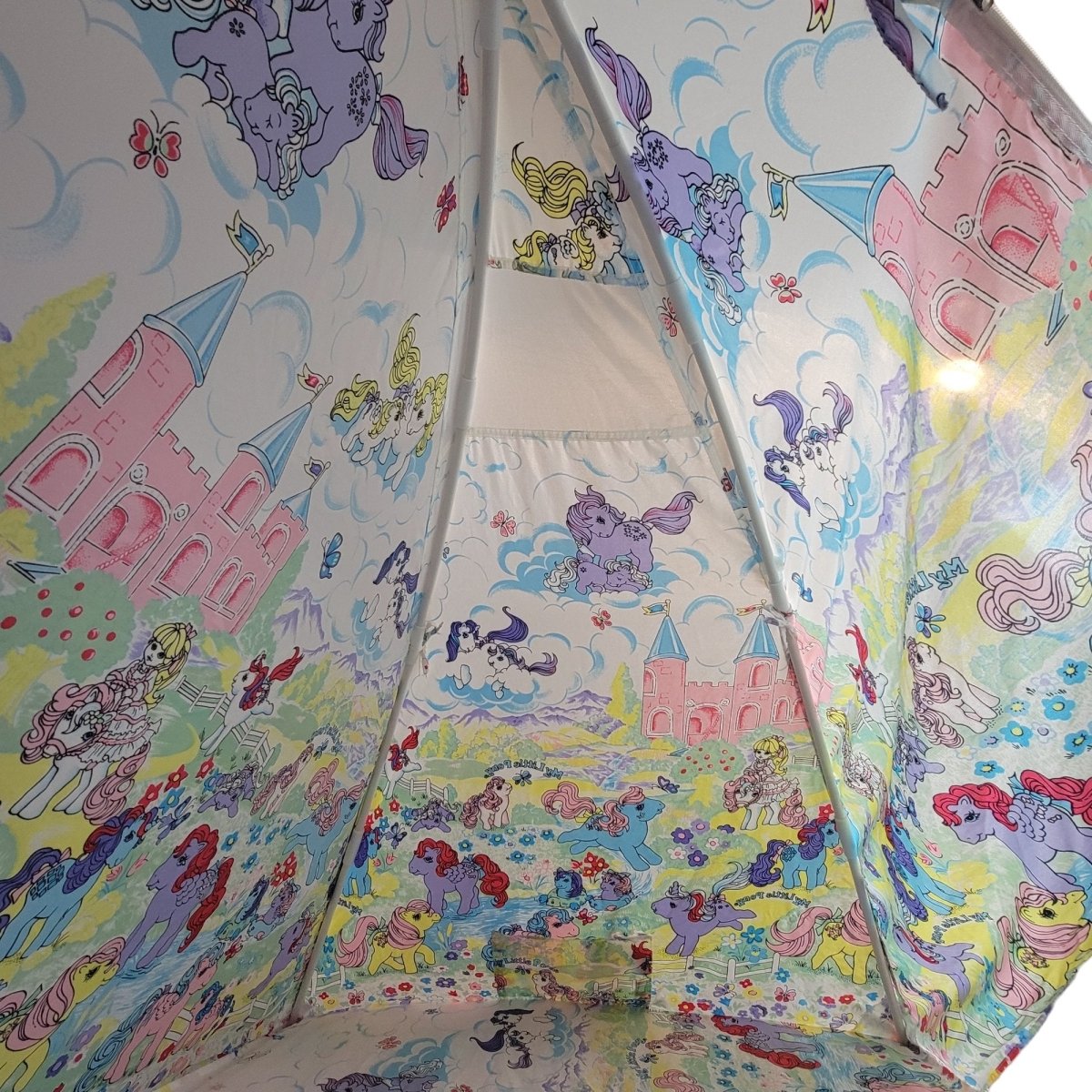 My Little Pony Hide N Sleep Play Tent for the Bed Twin Size - Hasbro 1985 READ** - Collectible Toys - ThrowbackBuys - A N E 1 Stop Shop