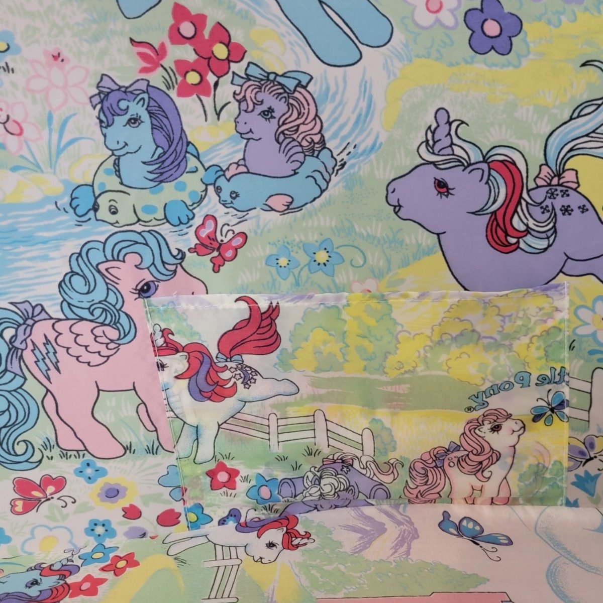 My Little Pony Hide N Sleep Play Tent for the Bed Twin Size - Hasbro 1985 READ** - Collectible Toys - ThrowbackBuys - A N E 1 Stop Shop
