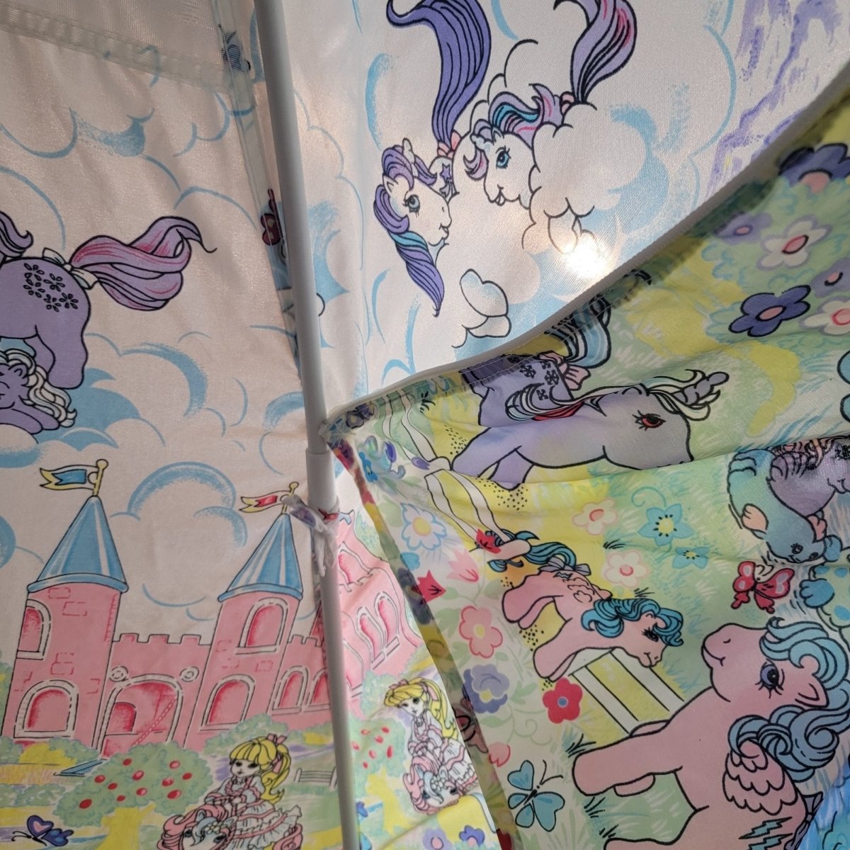 My Little Pony Hide N Sleep Play Tent for the Bed Twin Size - Hasbro 1985 READ** - Collectible Toys - ThrowbackBuys - A N E 1 Stop Shop