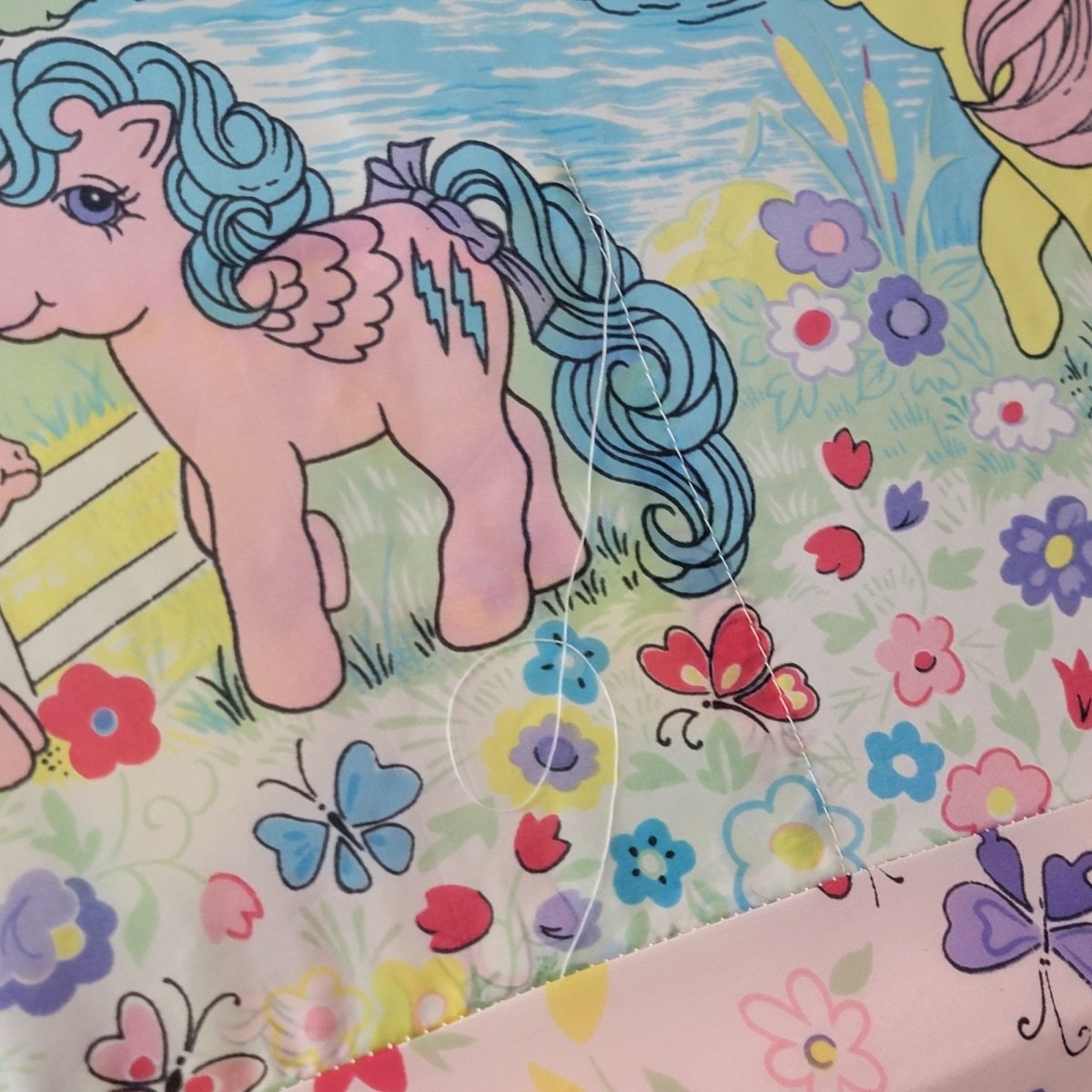 My Little Pony Hide N Sleep Play Tent for the Bed Twin Size - Hasbro 1985 READ** - Collectible Toys - ThrowbackBuys - A N E 1 Stop Shop