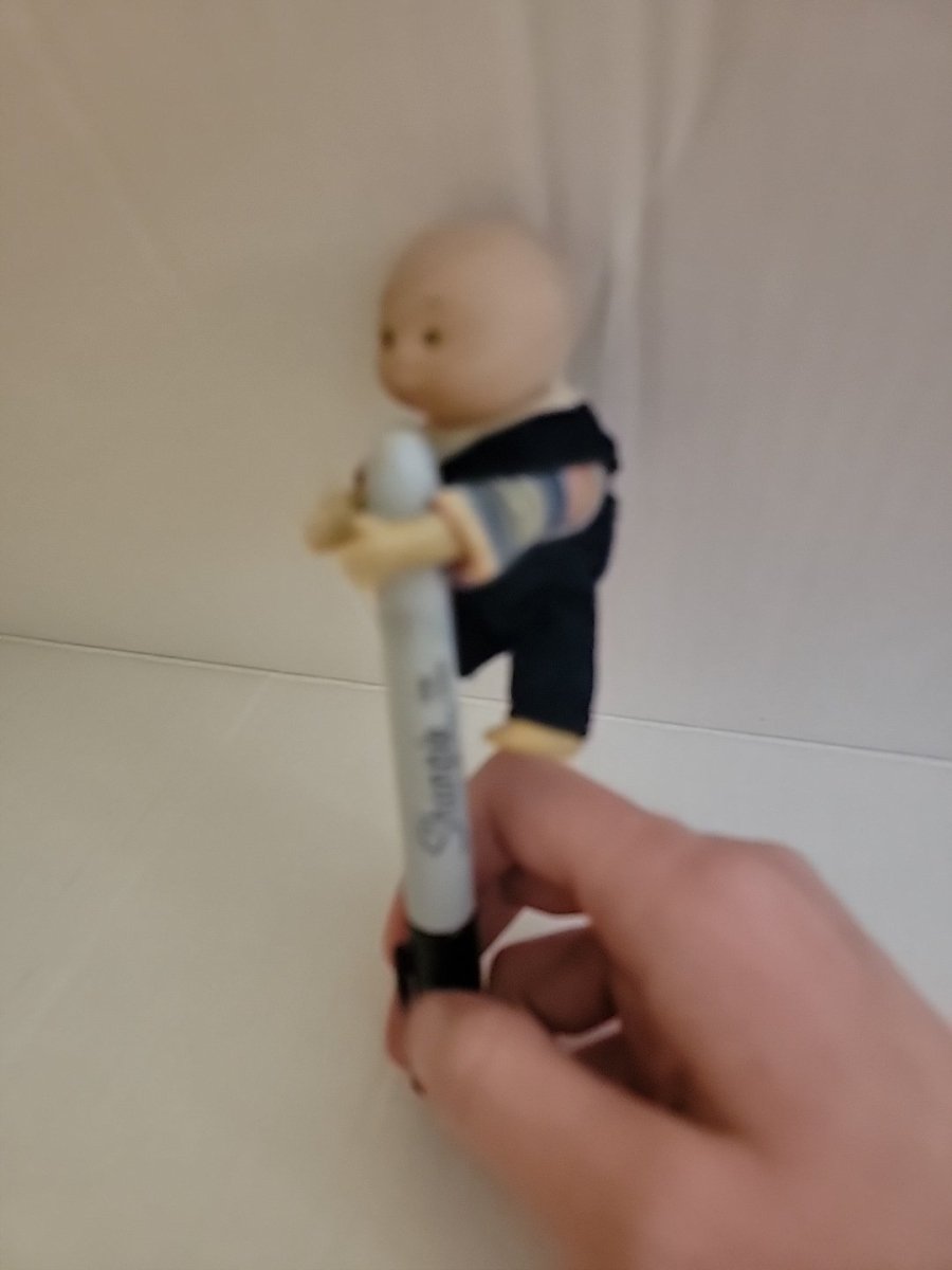 Vintage Cabbage Patch Kids 4 in. Pencil Hugger Clip On - Dolls - ThrowbackBuys - Amanda's Awesome Finds