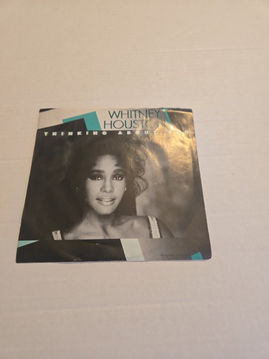 Whitney Houston Thinking About You 45 RPM Vinyl Record - Vinyl - ThrowbackBuys - Amanda's Awesome Finds