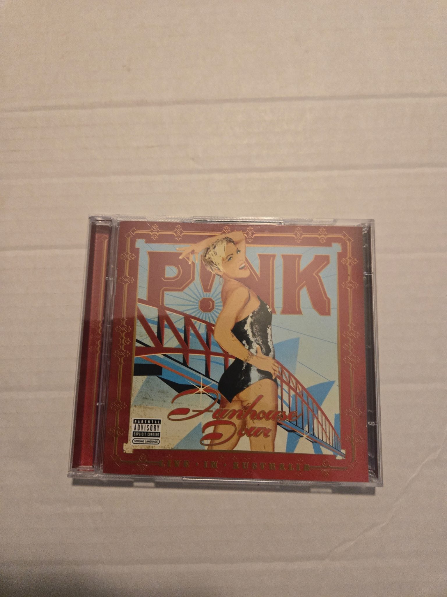 P!nk Funhouse Tour CD and DVD set
