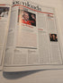 Vintage 2007 Rolling Stone Magazine Featuring Zac Efron Punk Rock Fight Club