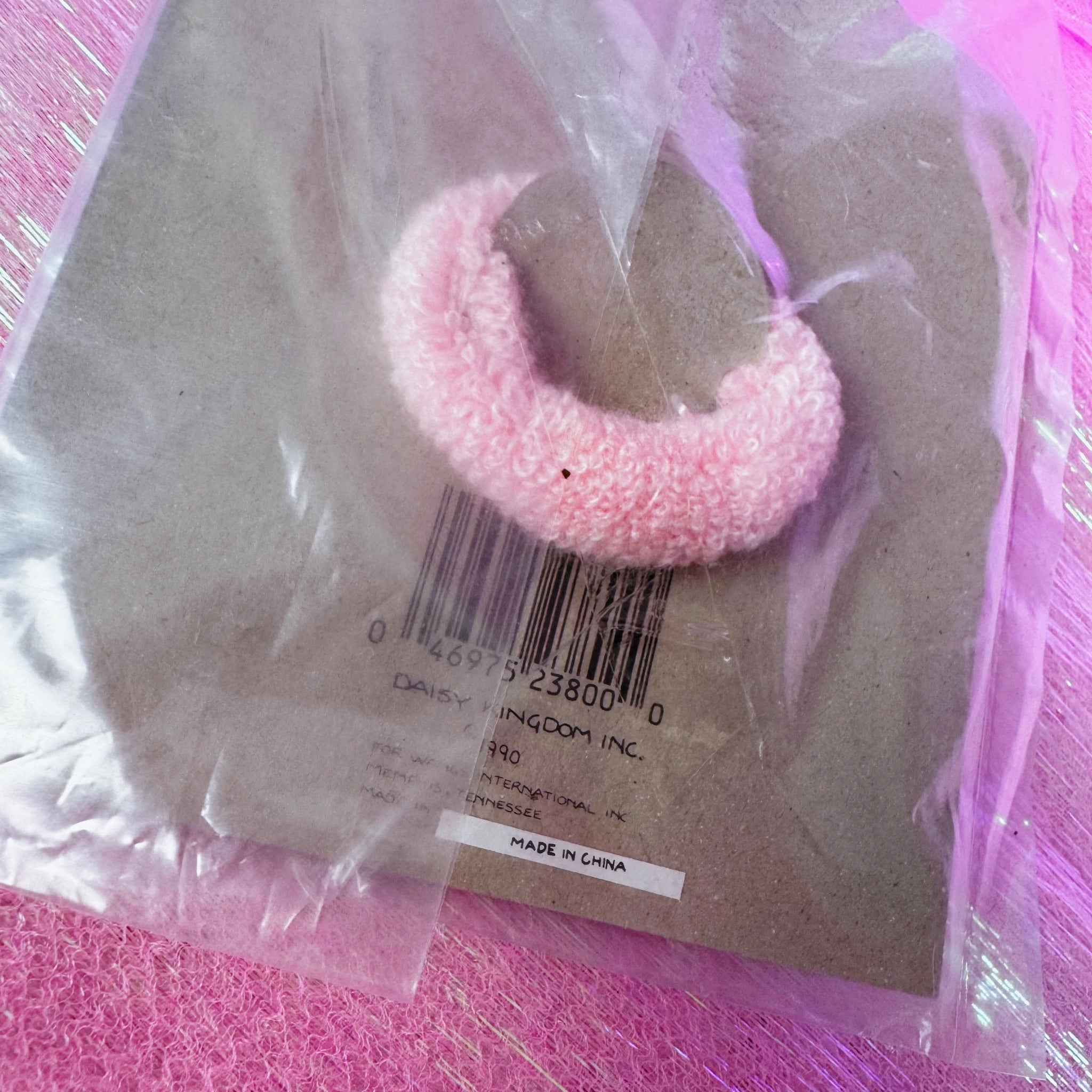 Vintage 1990 Daisy Kingdom Hunny Bunny Hair Bow - Ballerina Bunny