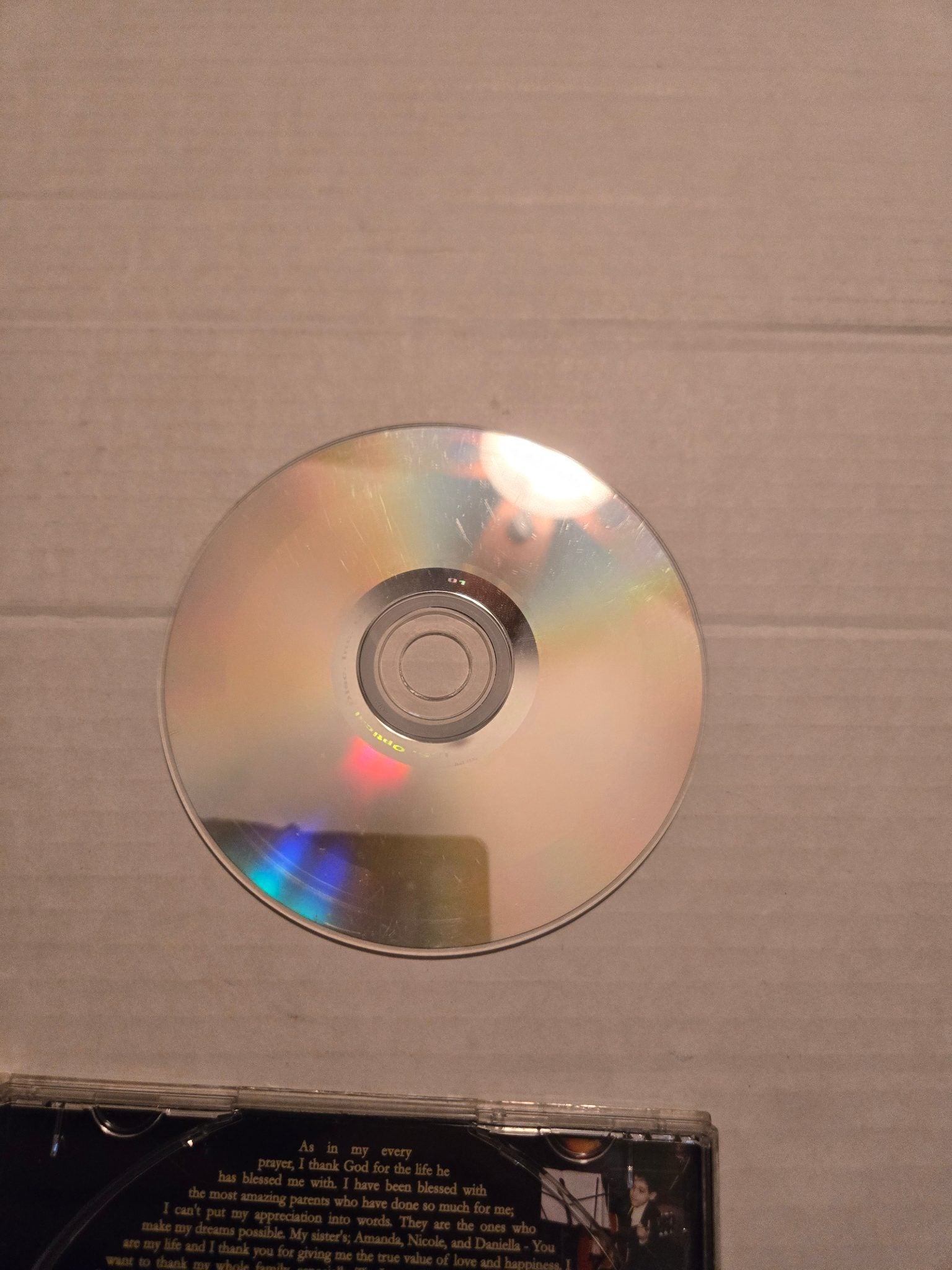 Greg Raposo Self Titled CD