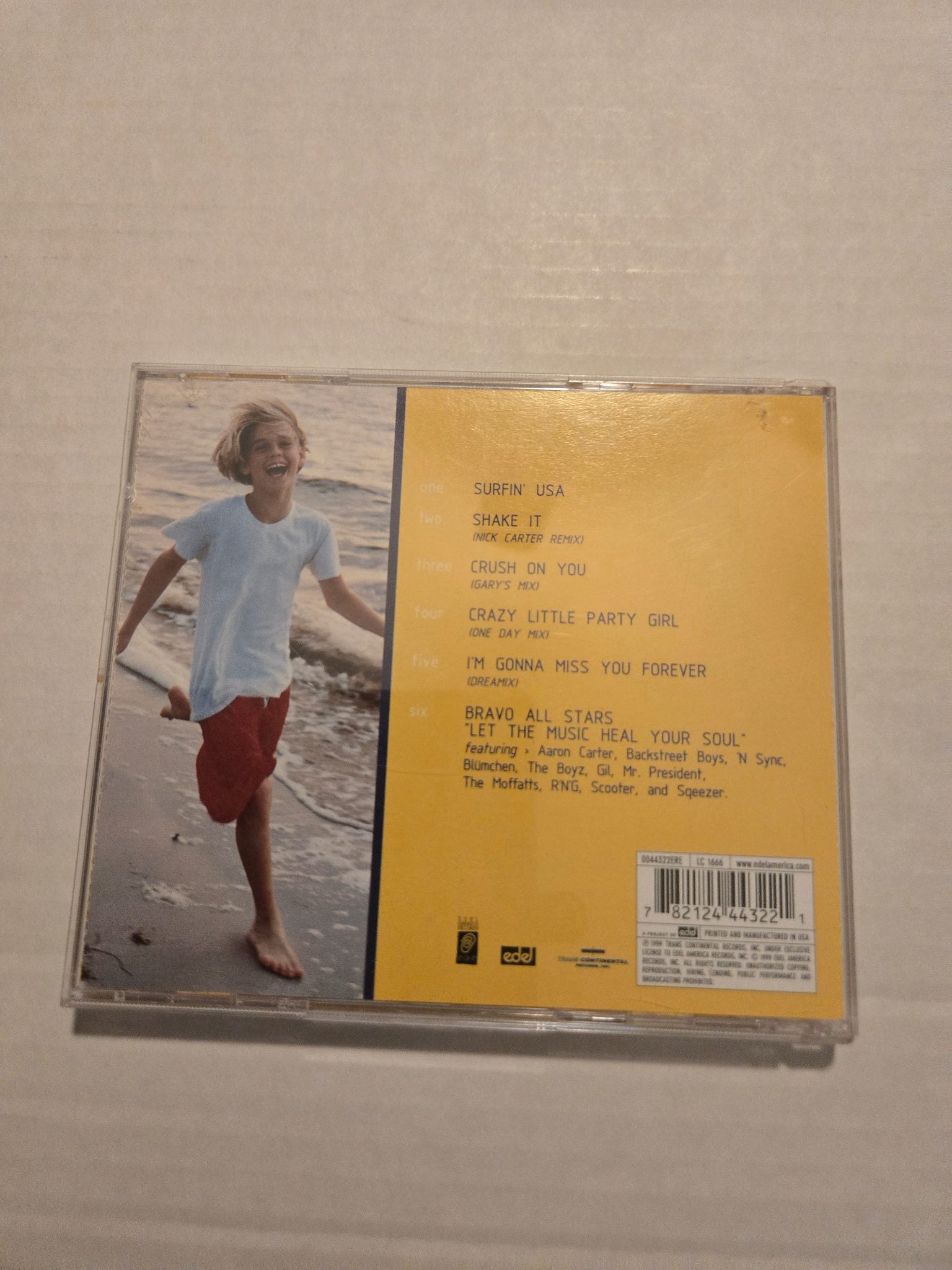 Aaron Carter Surfin' USA CD
