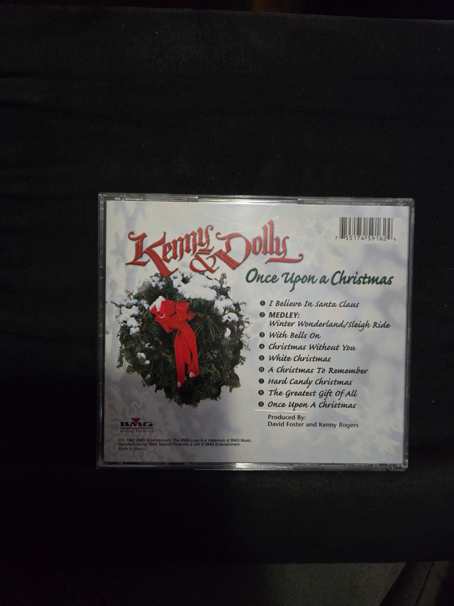 Kenny & Dolly Once Upon a Christmas CD