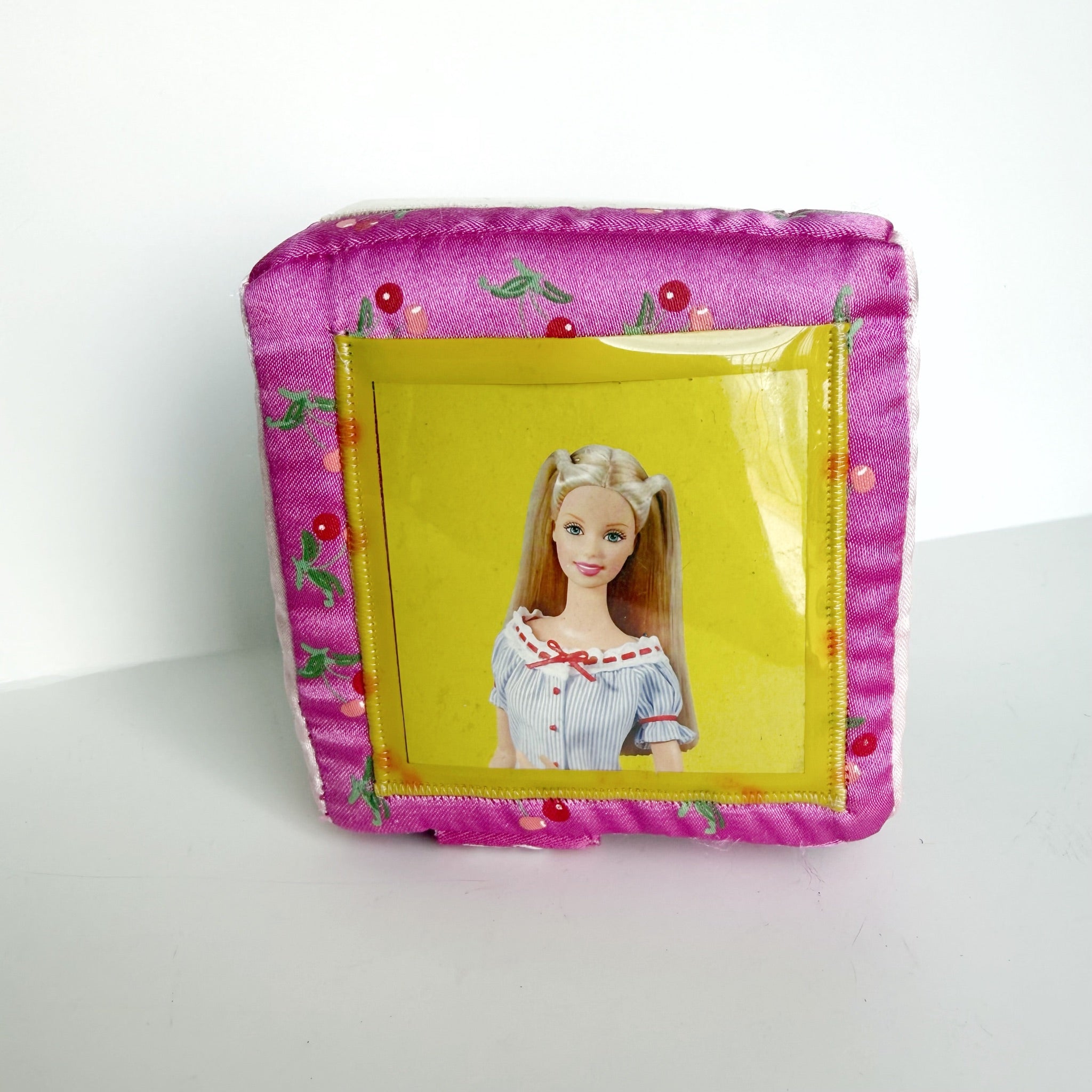 Barbie Plush Photo Cube 2002
