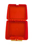 Thermos Brand Red Garfield And Odie Plastic Lunchbox - (1978)
