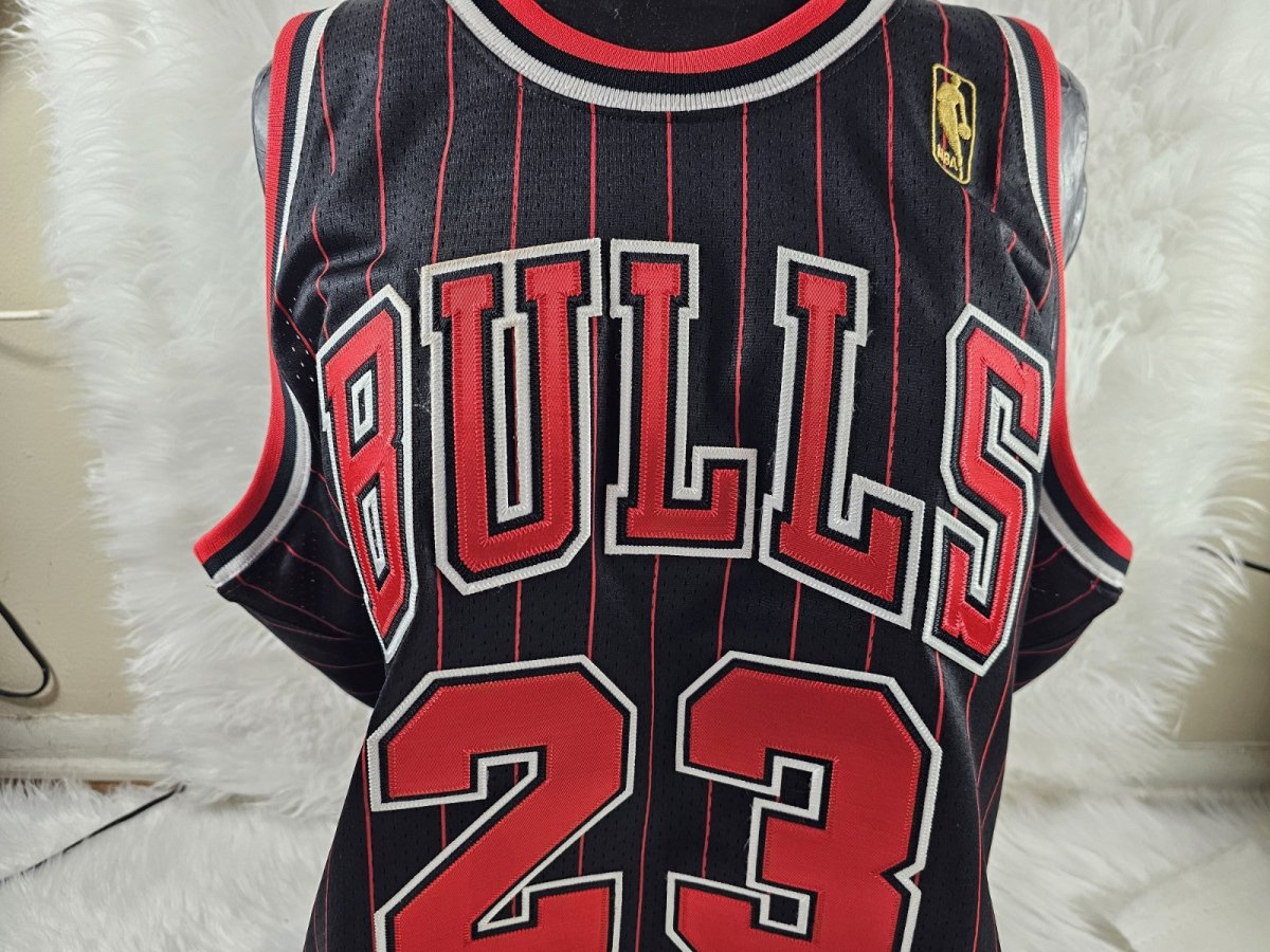 100% Authentic Michael Jordan Mitchell & Ness 96 97 Bulls Jersey Size 48 XL Mens - Sports Memorabilia - ThrowbackBuys - The Thrifty Gypsyy Shop