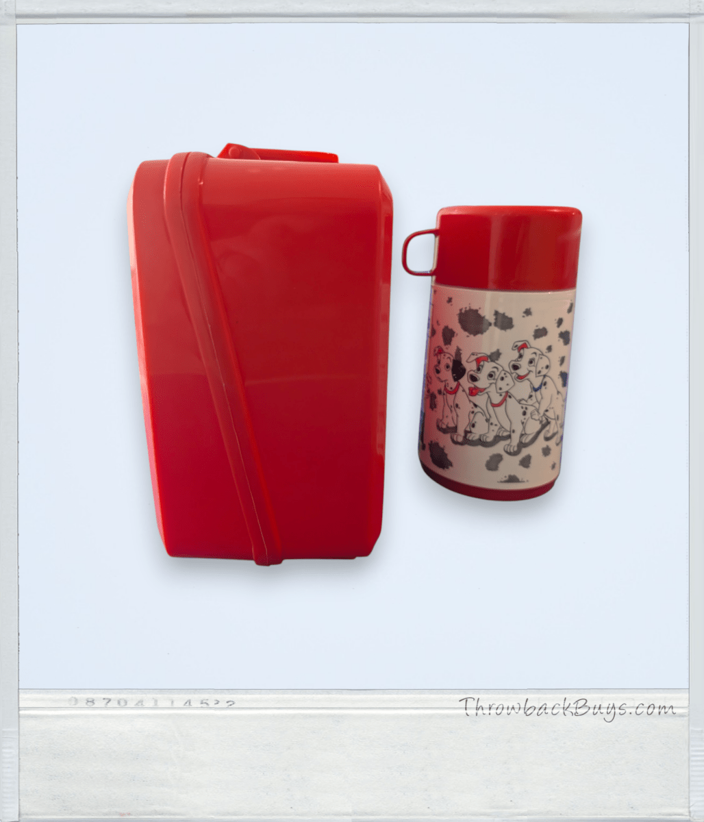 101 Dalmatians Lunchbox and Thermos - by Aladdin 1990s - Lunchboxes - ThrowbackBuys - Slaqr Retro Gaming & Collectibles