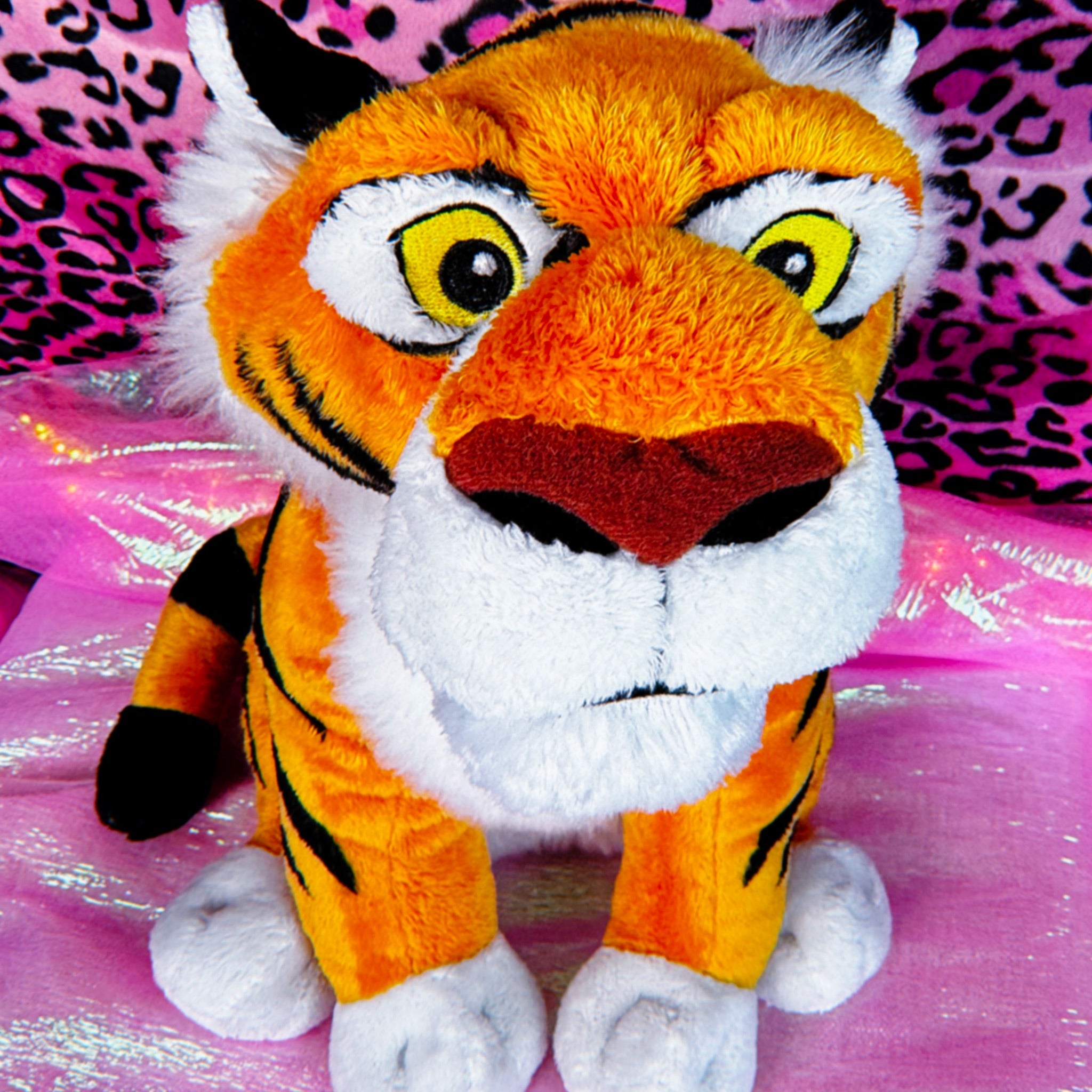 Vintage 2007 Disney Plush Tiger - Rajah from Aladdin