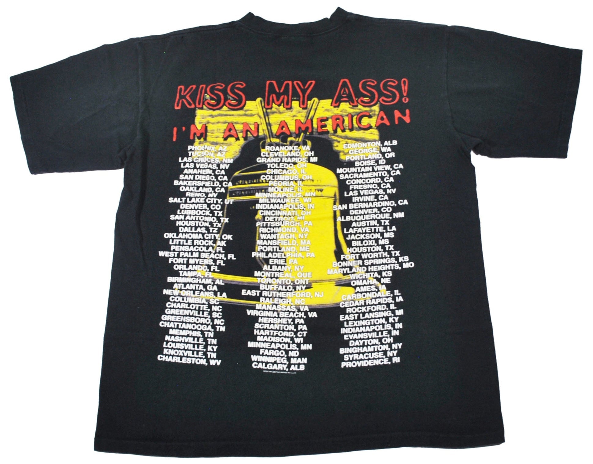 1990s - Ted Nugent: Tour Shirt - Large