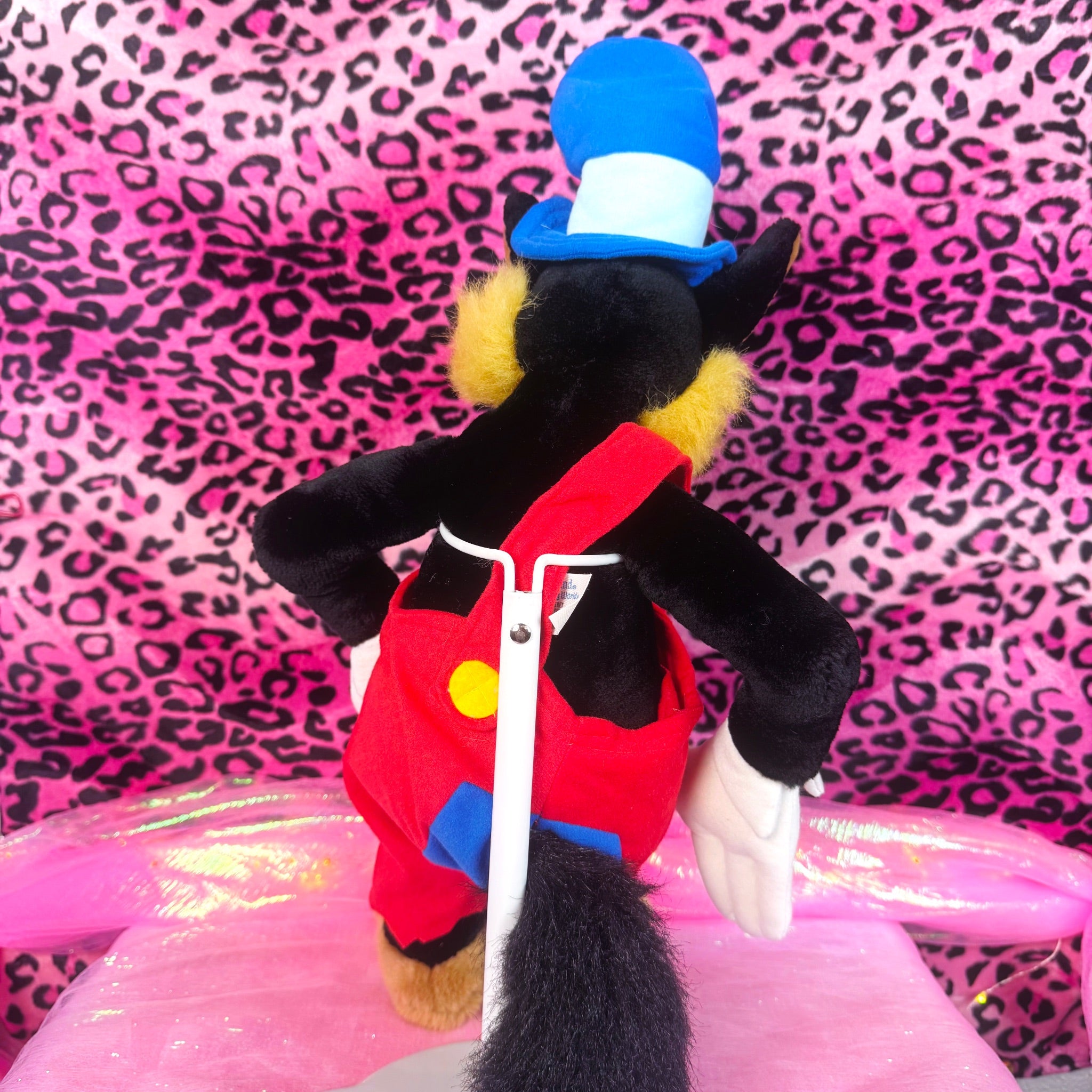 Vintage 90s Disneyland Big Bad Wolf Plush - 22” Disney Toy