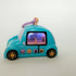 Pixel Chix Road Trippin' Blue Car Interactive Keychain 2005 WORKS Missing Hood