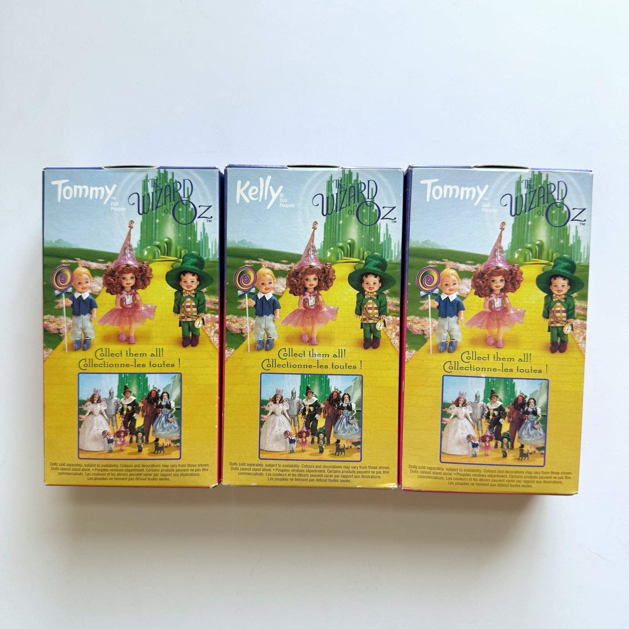 Barbie Kelly Dolls Wizard of OZ Munchkins 2000