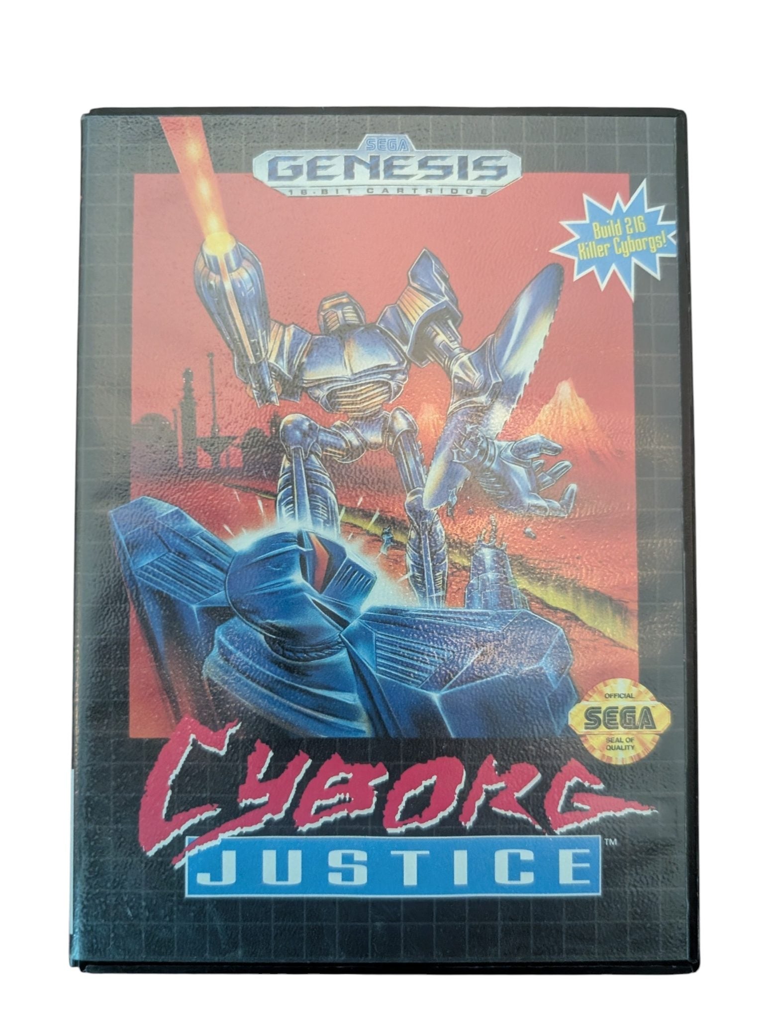Cyborg Justice - SEGA Genesis - (1994) - Complete in Box