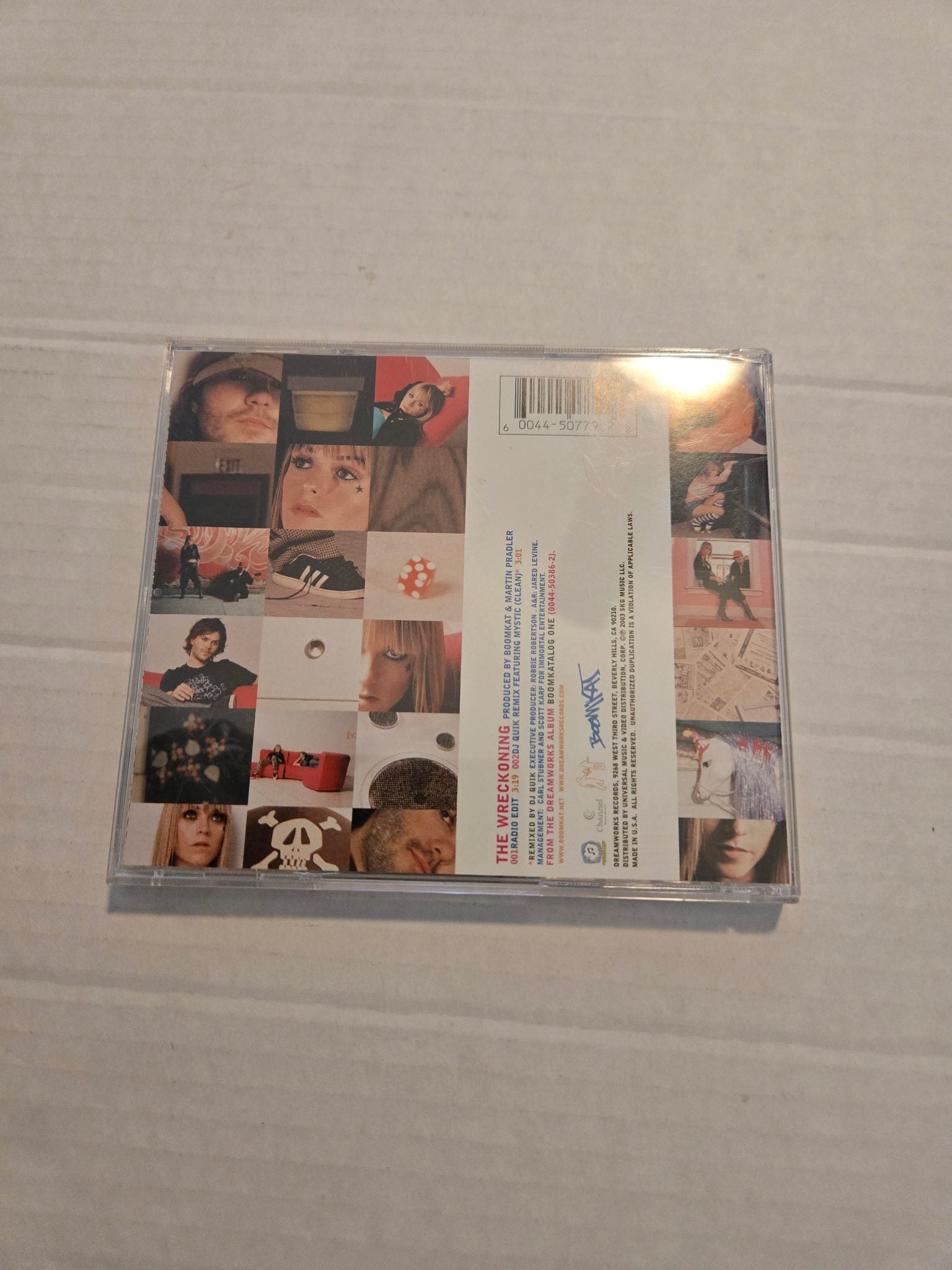Boomkat The Wreckoning CD Single