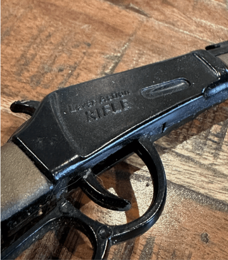 1980 Edge Mark Mini Gun Series Cowboy Lever Action Rifle Toy - Action Figures & Collectibles - ThrowbackBuys - Northwesttraders