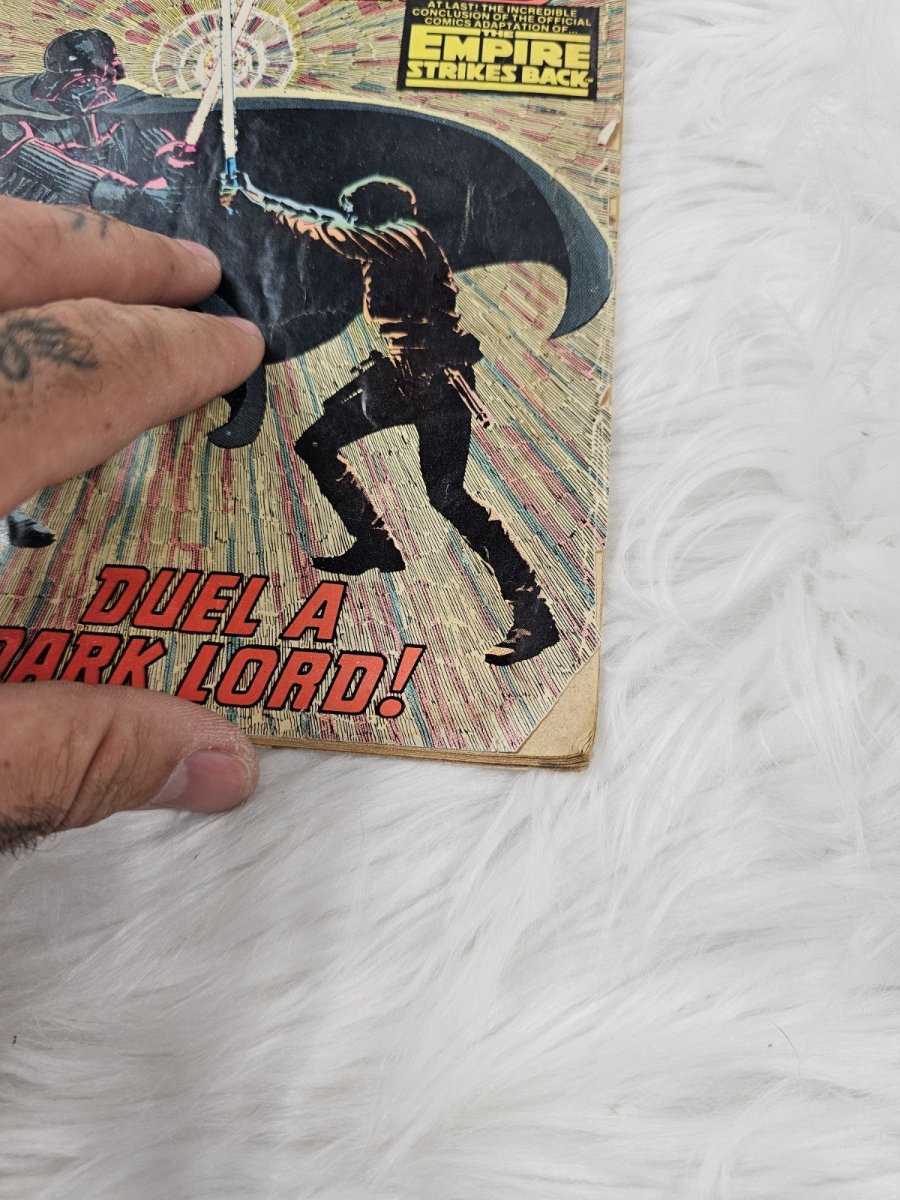 1980 - STAR WARS 44 Newsstand Marvel Comics the Empire Strikes Back Finale - Comics - ThrowbackBuys - The Thrifty Gypsyy Shop