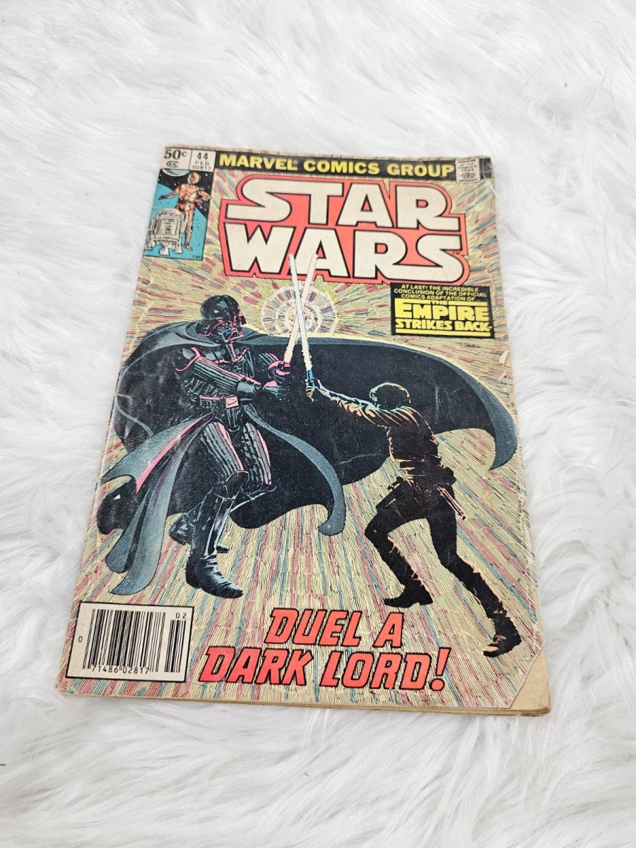 1980 - STAR WARS 44 Newsstand Marvel Comics the Empire Strikes Back Finale - Comics - ThrowbackBuys - The Thrifty Gypsyy Shop