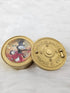 1980 - Walt Disney Scrooge McDuck “Time is Money” Brass Clock - Clocks - ThrowbackBuys - The Thrifty Gypsyy Shop