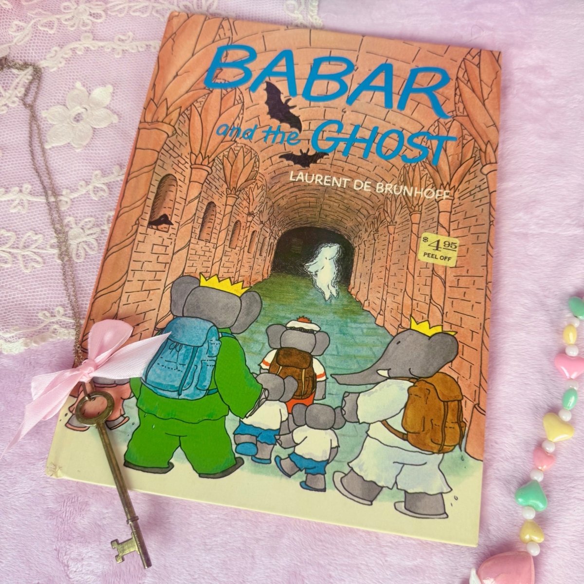 1980s Babar and the Ghost Hardcover Book - Books - ThrowbackBuys - Starbunnyvintage