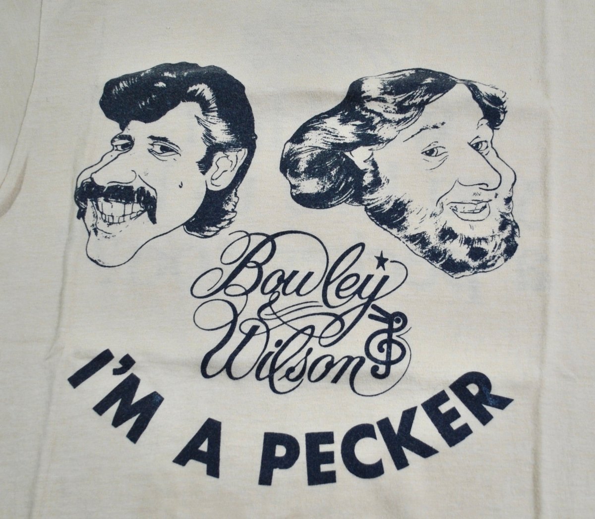 1980s - Bowley & Wilson: I'm A Pecker Unisex Shirt - S - Shirts - ThrowbackBuys -Yesterday's Attic