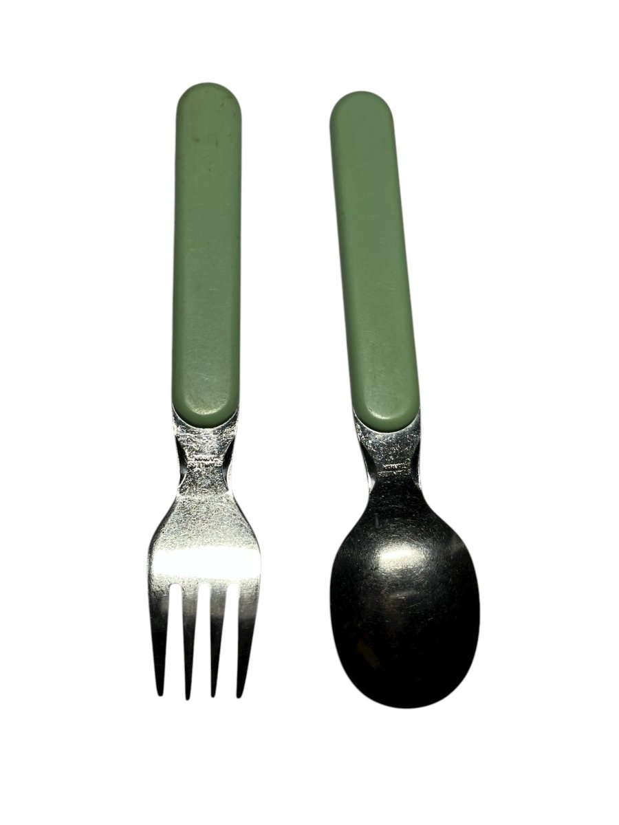 1980s –: Winnie the Pooh Fork and Spoon Set - Action Figures & Collectibles - ThrowbackBuys - Abunnysvintageco