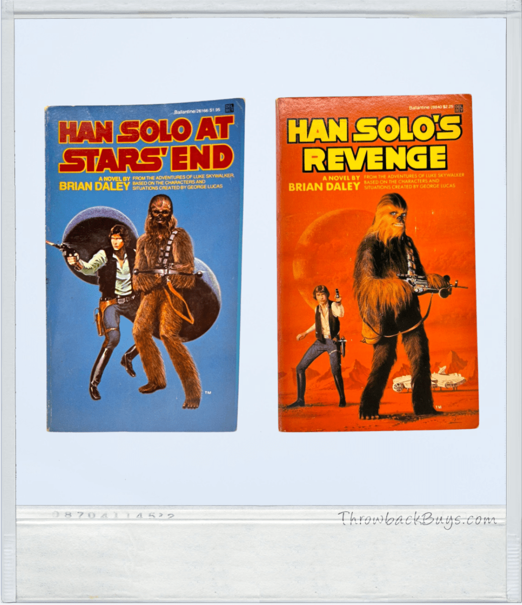 1981 & 1979 - Han Solo at Stars' End & Han Solo's Revenge Paperback Books - Rare - Books - ThrowbackBuys - ThrowbackBuys