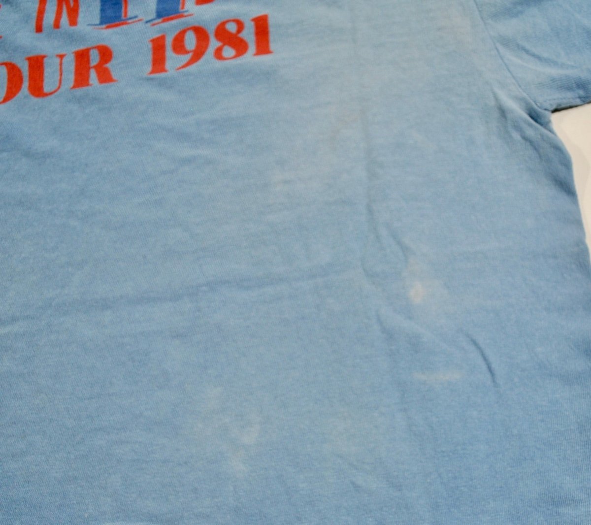 1981 - REO Speedwagon: Tour Shirt - Medium - T-Shirts - ThrowbackBuys -Yesterday's Attic