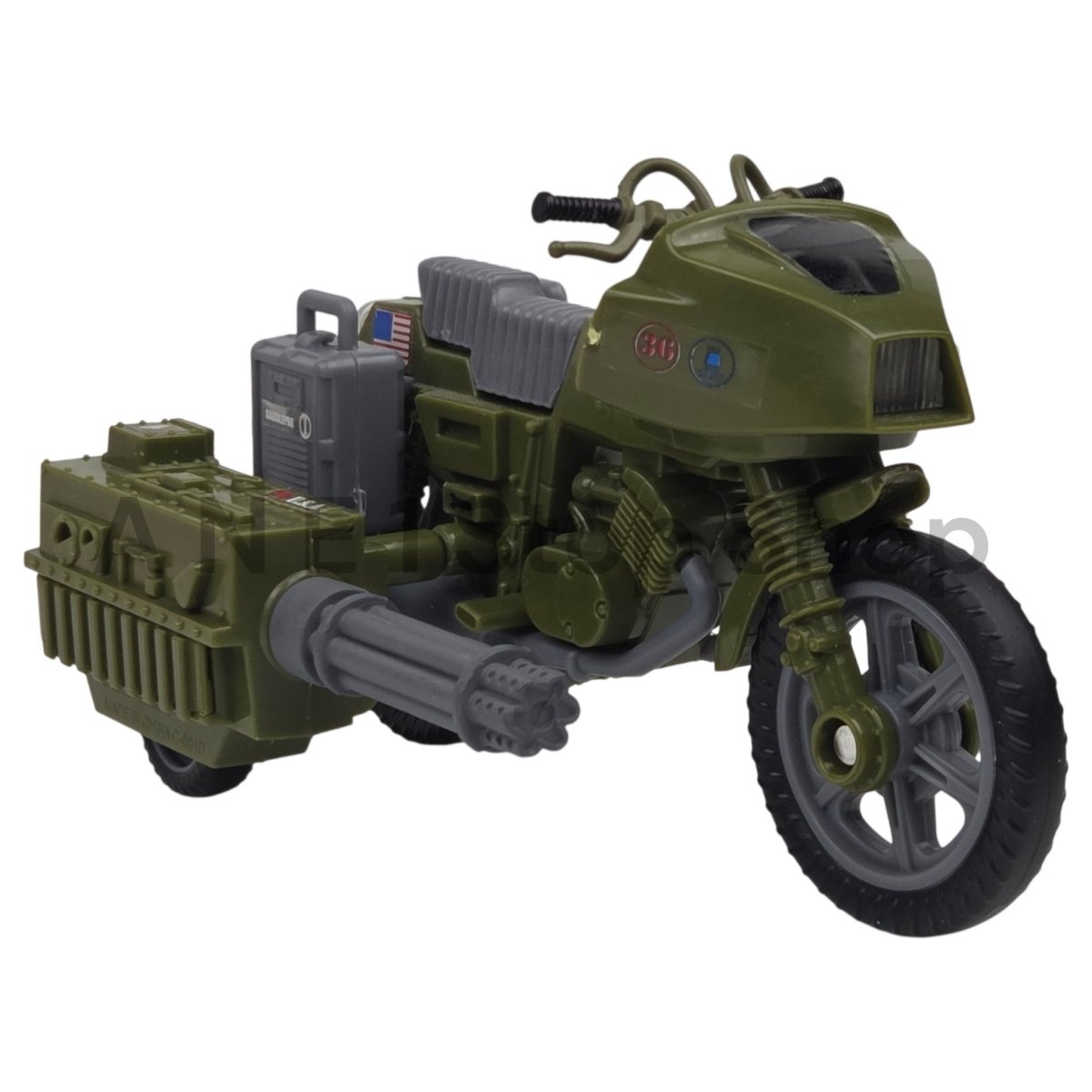 1982 - G.I. Joe Ram Rapid Fire Motorcycle Hasbro - Action Figures & Collectibles - ThrowbackBuys - A N E 1 Stop Shop