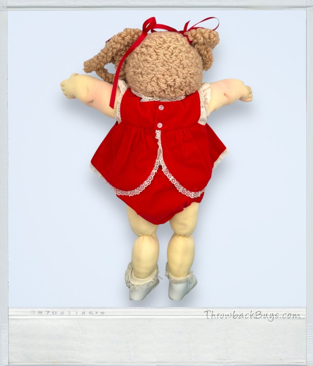 1983 - Cabbage Patch Kids: The Little People Xavier Roberts Doll w/ Red Outfit - Dolls - ThrowbackBuys - ThrowbackBuys