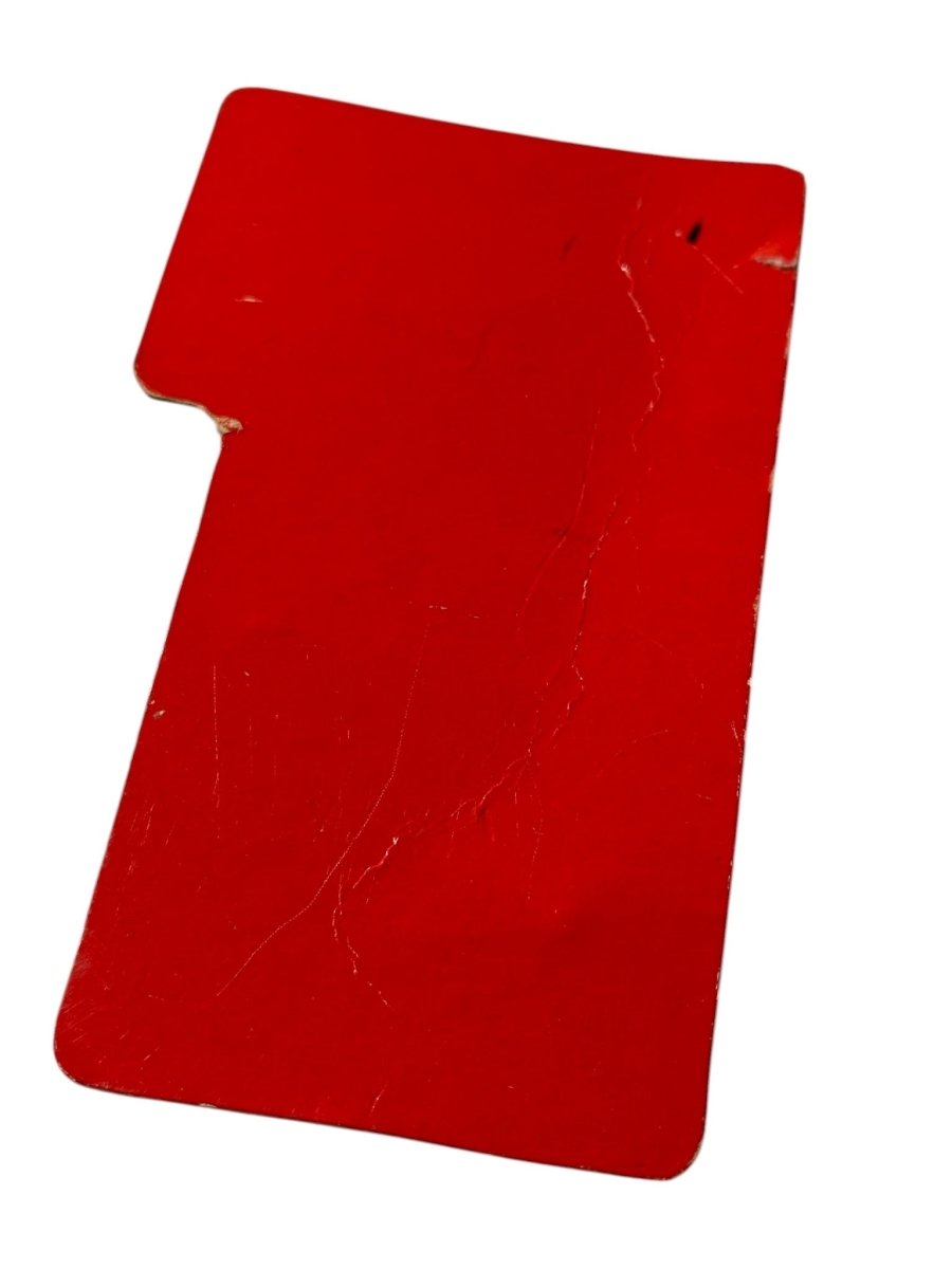 1983 GI Joe Bazooka Soldier Zap Red File Card Only Cut Out Mail Away Red Back - Action Figures & Collectibles - ThrowbackBuys - Abunnysvintageco