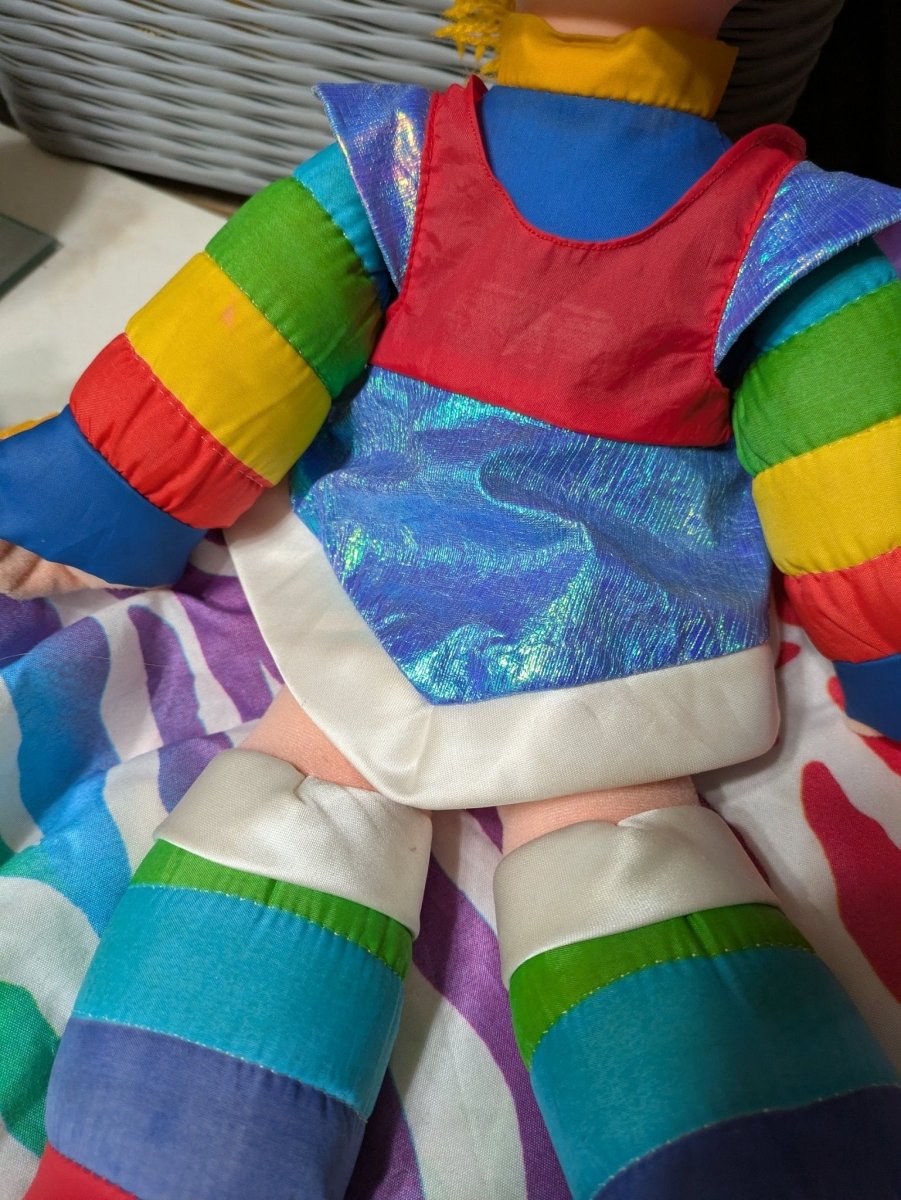 1983 Rainbow Brite Vinyl Cloth Doll Hallmark Mattel - Dolls - ThrowbackBuys - Furby Queen
