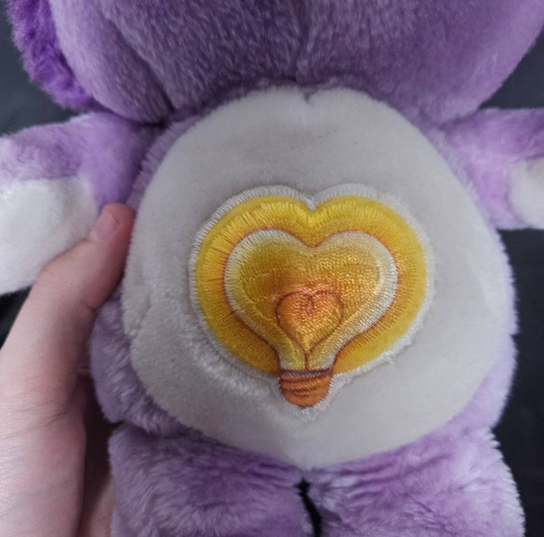 1984 Cousin Kenner Care Bear Bright Heart Raccoon 13" Stuffed Plush - Plushies - ThrowbackBuys - Cloy's Creativity