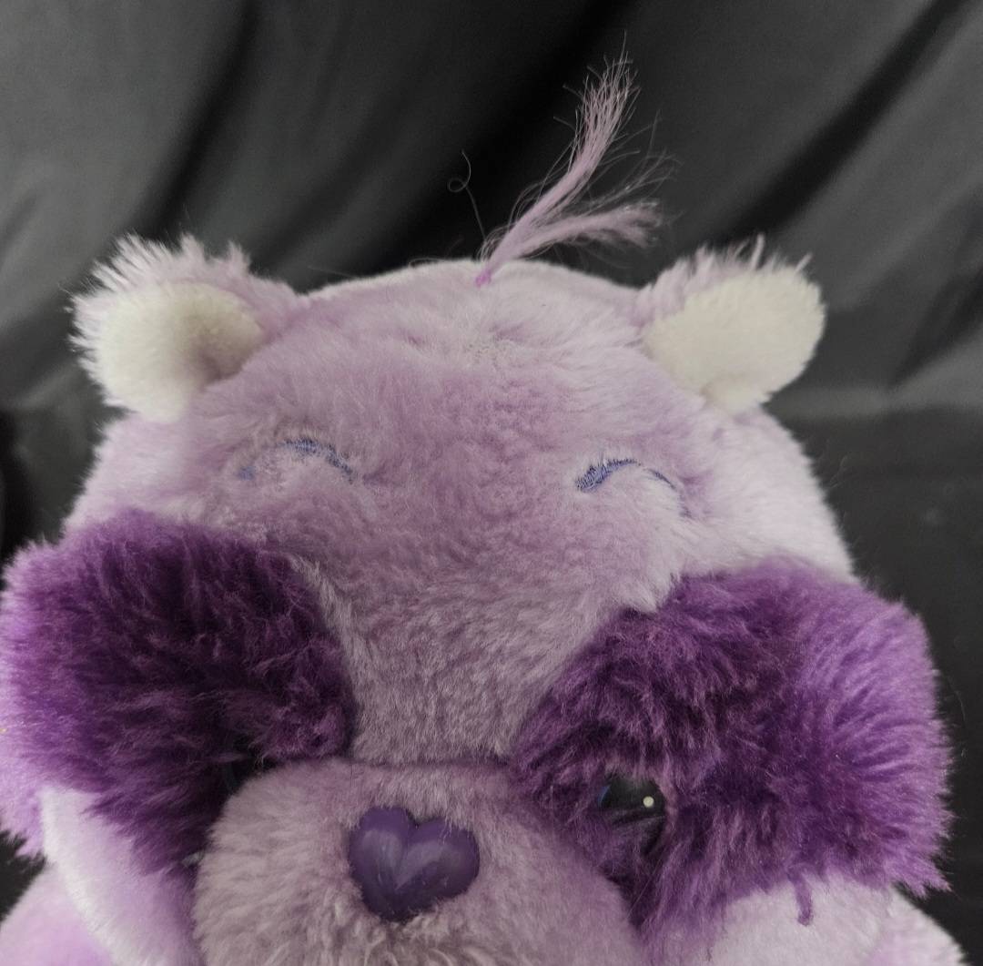 1984 Cousin Kenner Care Bear Bright Heart Raccoon 13" Stuffed Plush - Plushies - ThrowbackBuys - Cloy's Creativity
