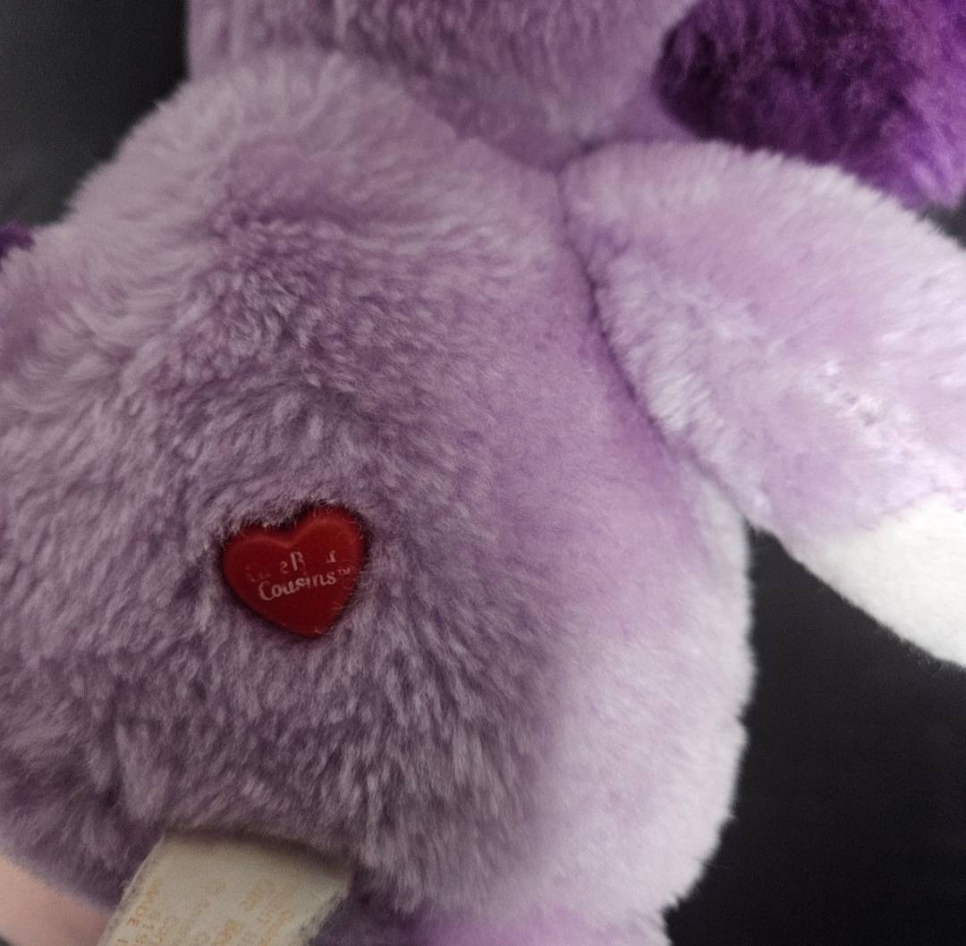 1984 Cousin Kenner Care Bear Bright Heart Raccoon 13" Stuffed Plush - Plushies - ThrowbackBuys - Cloy's Creativity
