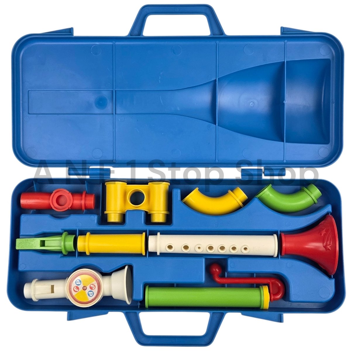 1984 - Fisher Price Crazy Combo Horn Set - Collectible Toys - ThrowbackBuys - A N E 1 Stop Shop