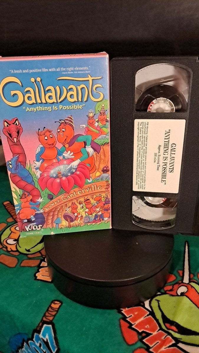 1984 – Gallavants Anything Is Possible VHS - RARE - VHS - ThrowbackBuys - Retrotoyz&gamez87