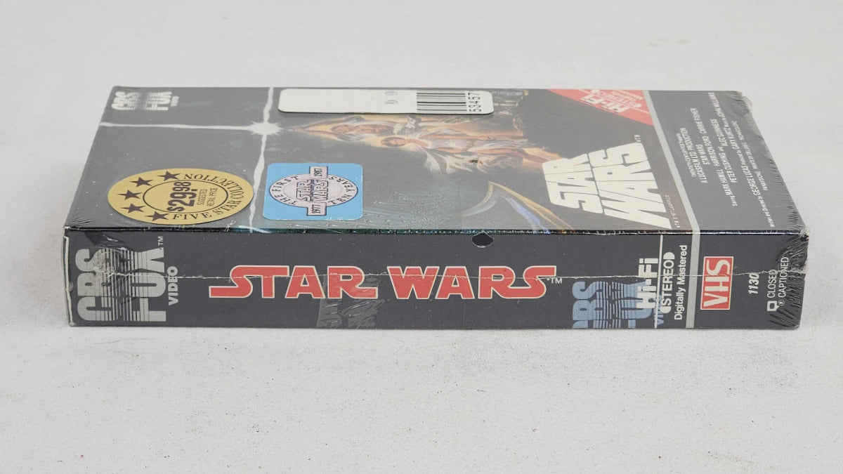 1984 – Star Wars & Empire Strikes Back VHS Set, Five Star Collection - RARE - VHS - ThrowbackBuys - ResellerDoor