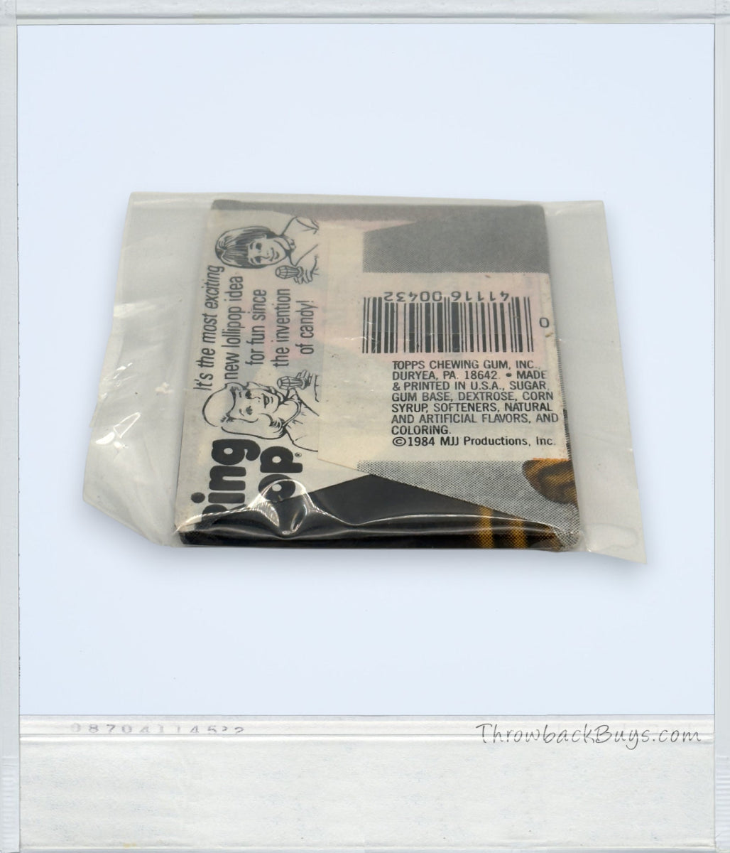 1984 – Topps: Michael Jackson Trading Cards & Gum Pack, Jason Paige Autographed – RARE - Trading Cards - ThrowbackBuys - ThrowbackBuys