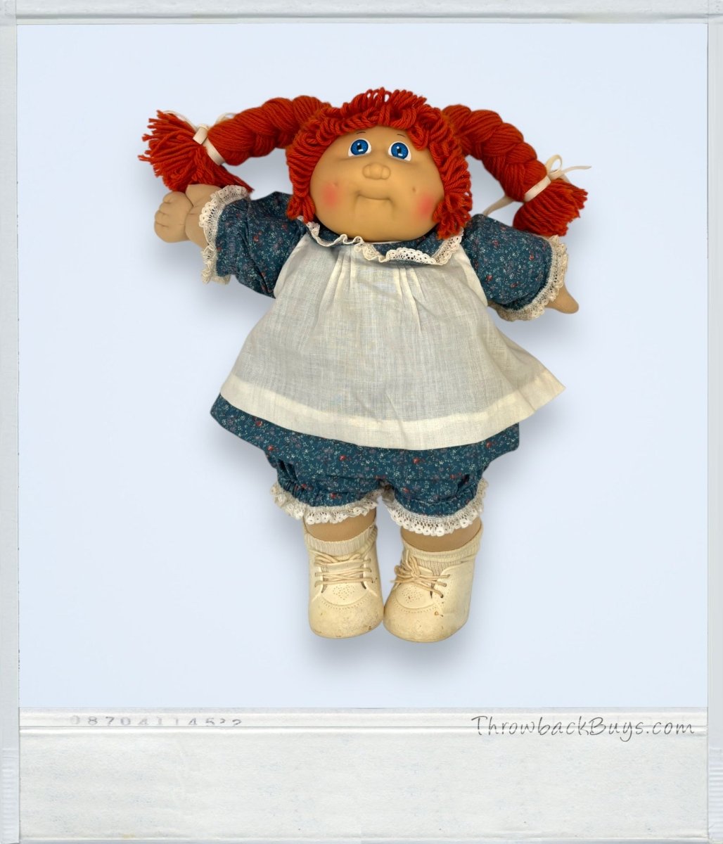 1985 - Cabbage Patch Kids Doll Red Hair & Blue Eyes - Dolls - ThrowbackBuys - ThrowbackBuys