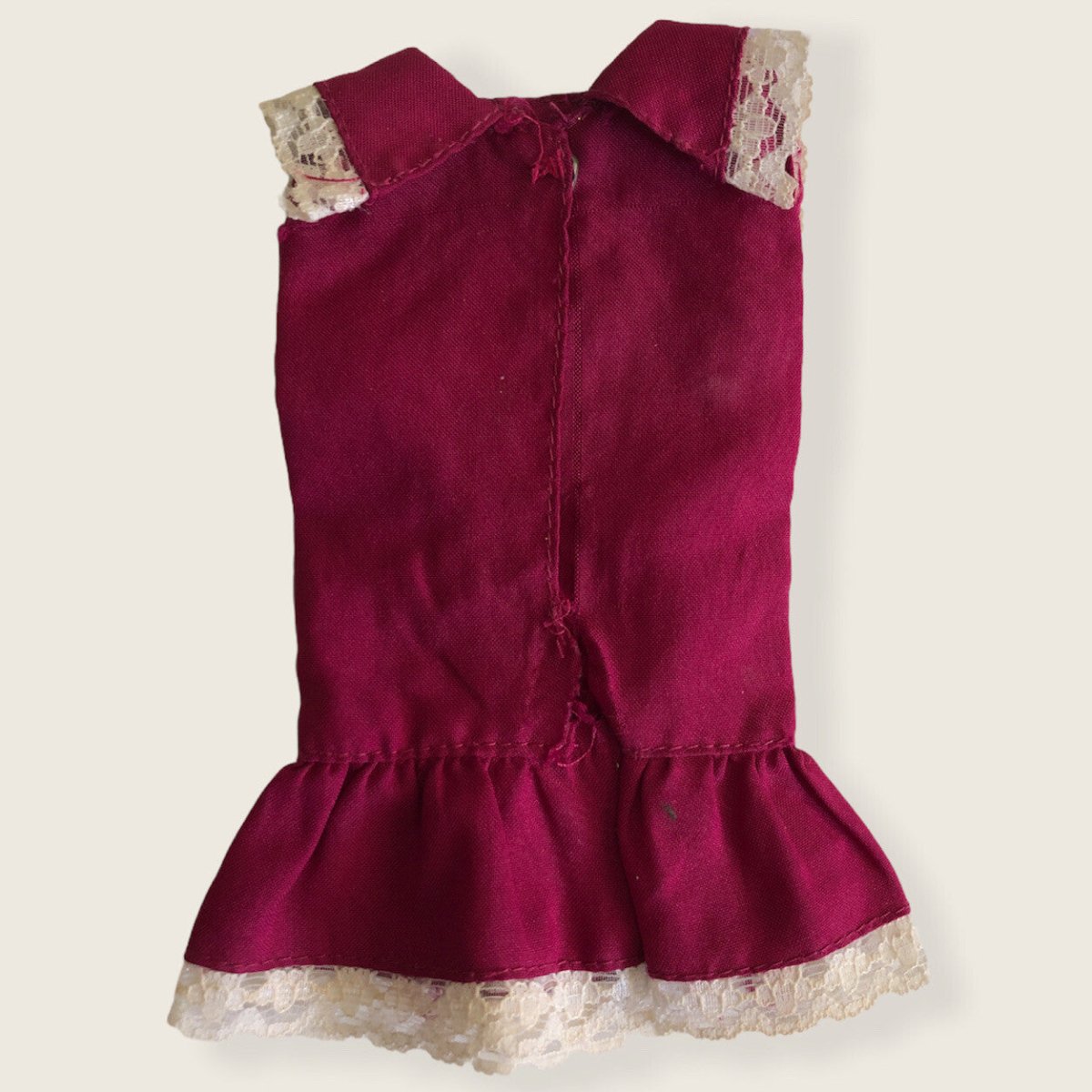 1985 Mattel My First Recital Barbie Easy - On Fashions Burgundy Doll Dress 7920 - Dolls - ThrowbackBuys - Abunnysvintageco