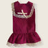 1985 Mattel My First Recital Barbie Easy - On Fashions Burgundy Doll Dress 7920 - Dolls - ThrowbackBuys - Abunnysvintageco
