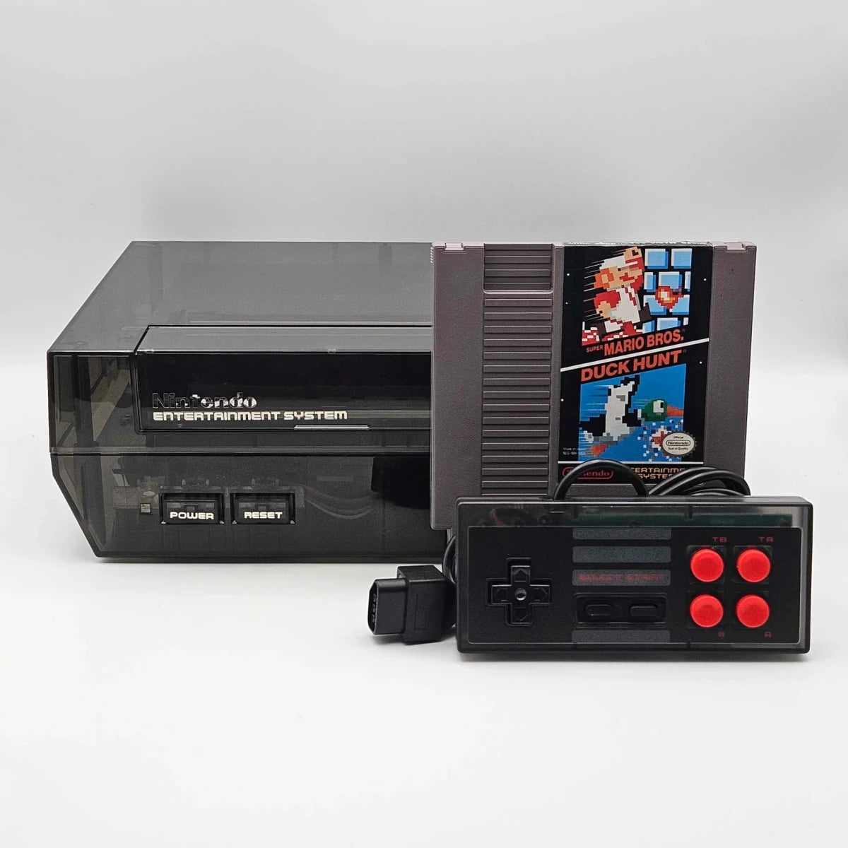 1985 - Nintendo NES Original Console w/Controller and Mario Bros/Duck Hunt Game - Home Game Consoles - ThrowbackBuys -Only90sKidsKnow