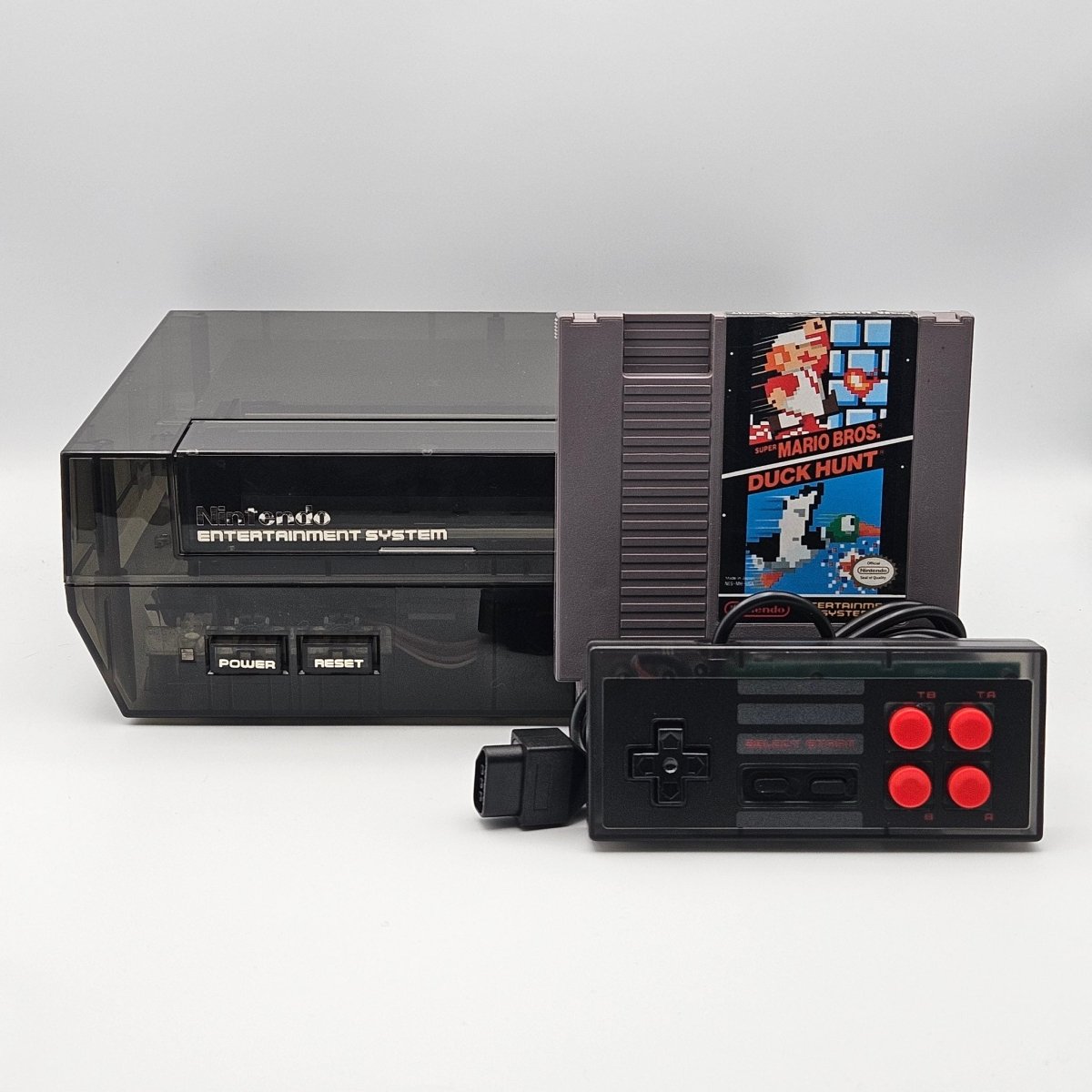 1985 - Nintendo NES Original Console w/Controller and Mario Bros/Duck Hunt Game - Video Games - ThrowbackBuys -Pinnaclecollectibles